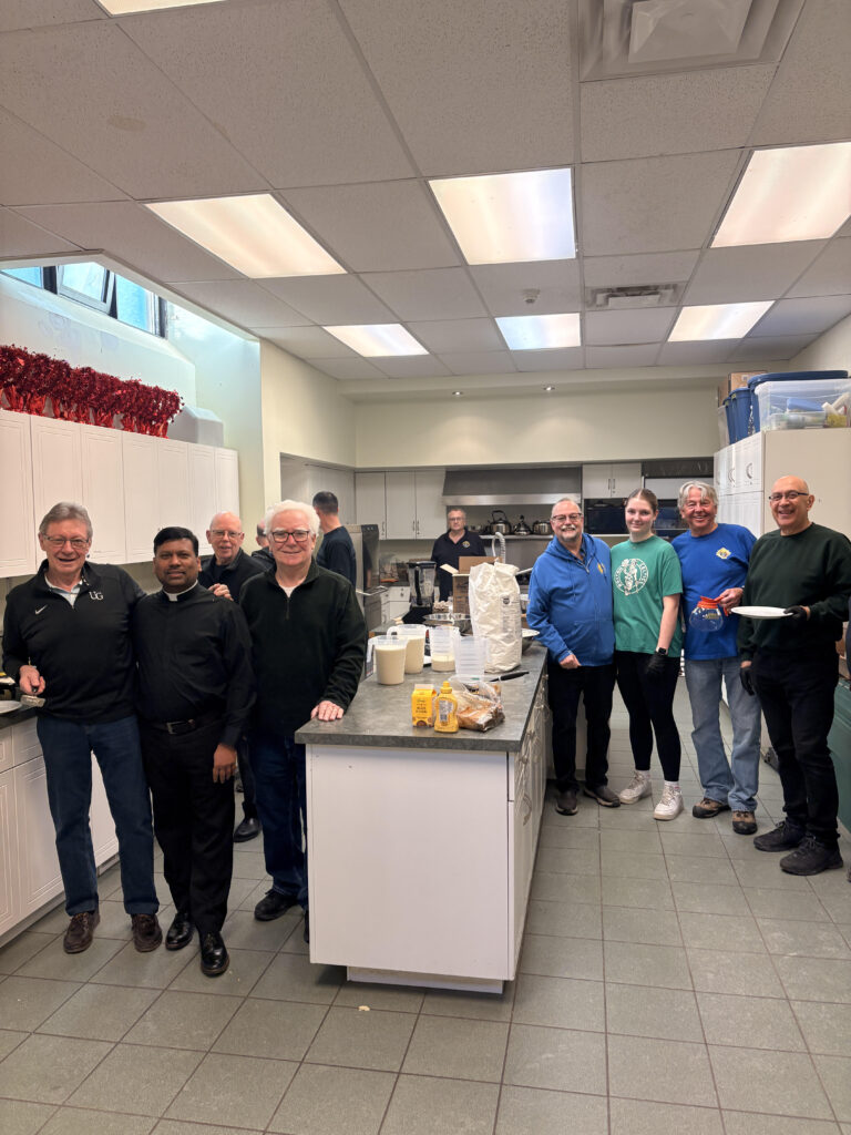 March Breakfast -- the Kitchen volunteers